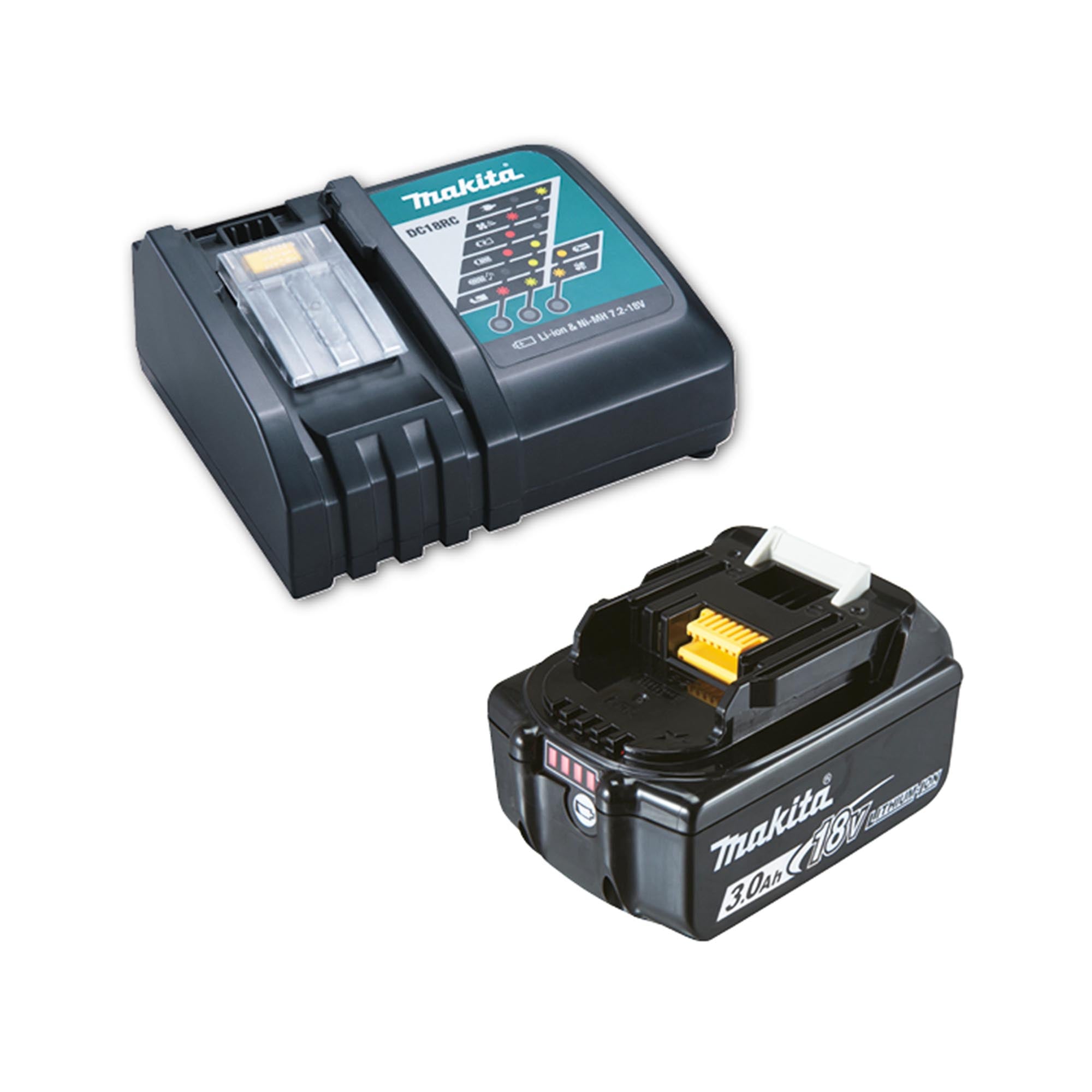 Set Elettroutensili Makita DJV181+DHS680 18V 3Ah