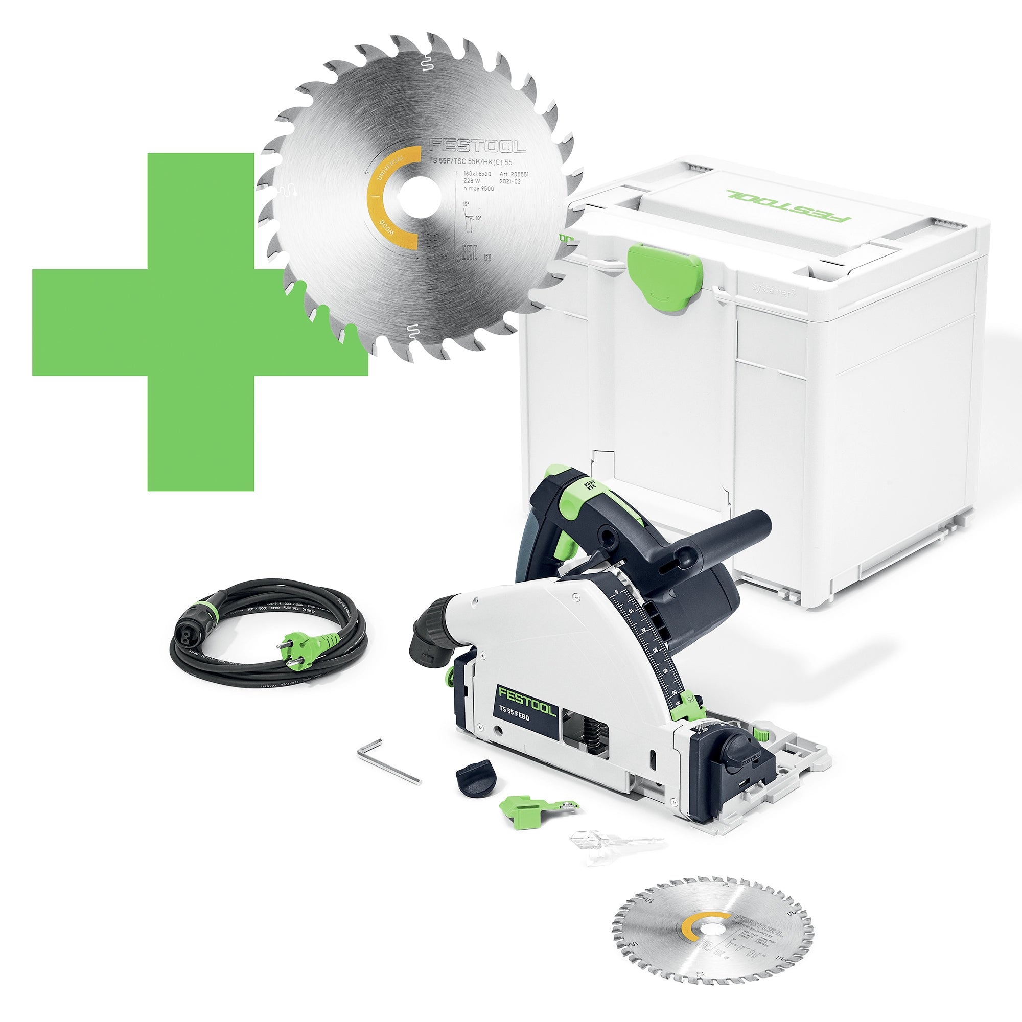 Sega ad affondamento Festool TS 55 F-Plus Master Edition 1200W