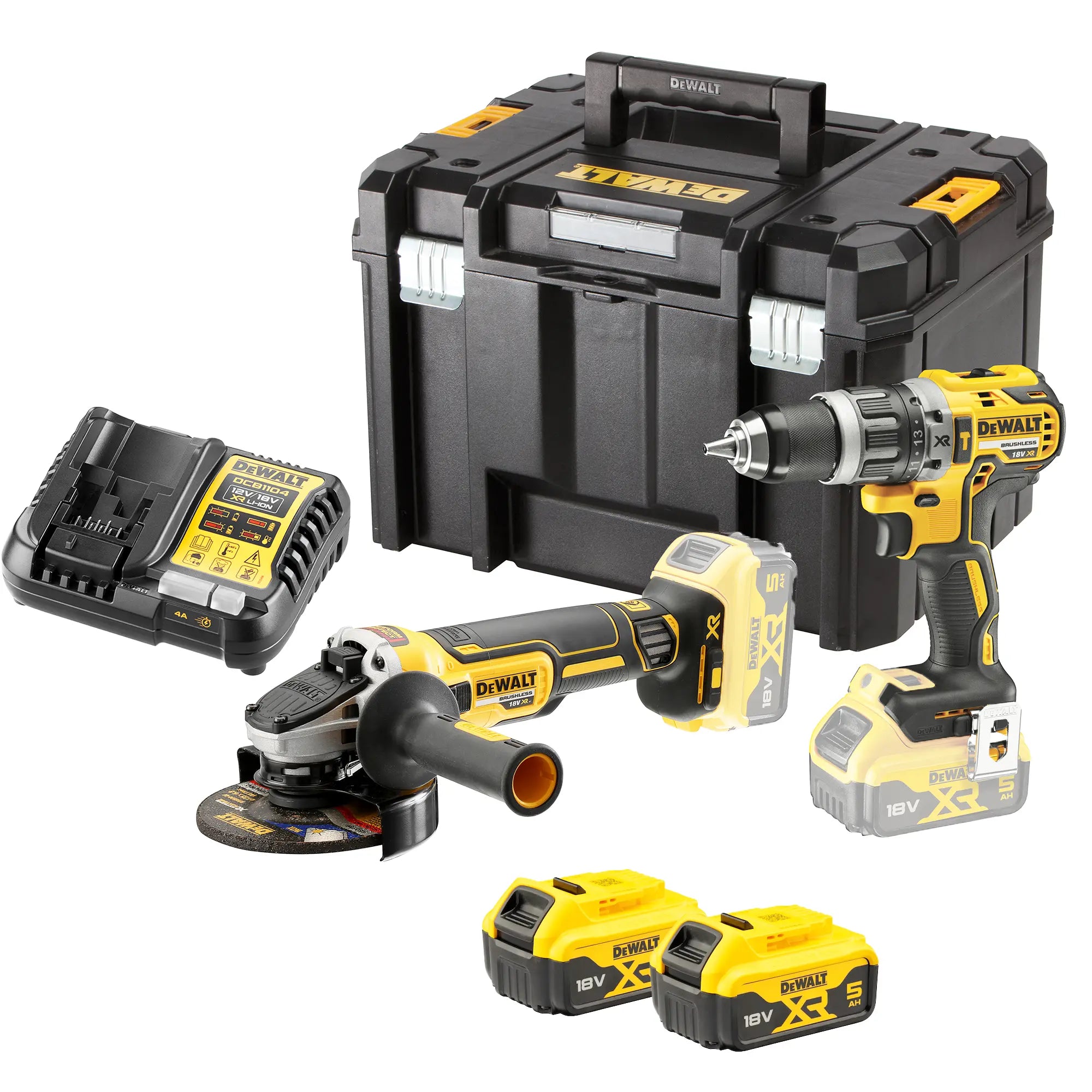 Kit Elettroutensili Dewalt DCK2080P2T-QW 18V 5Ah