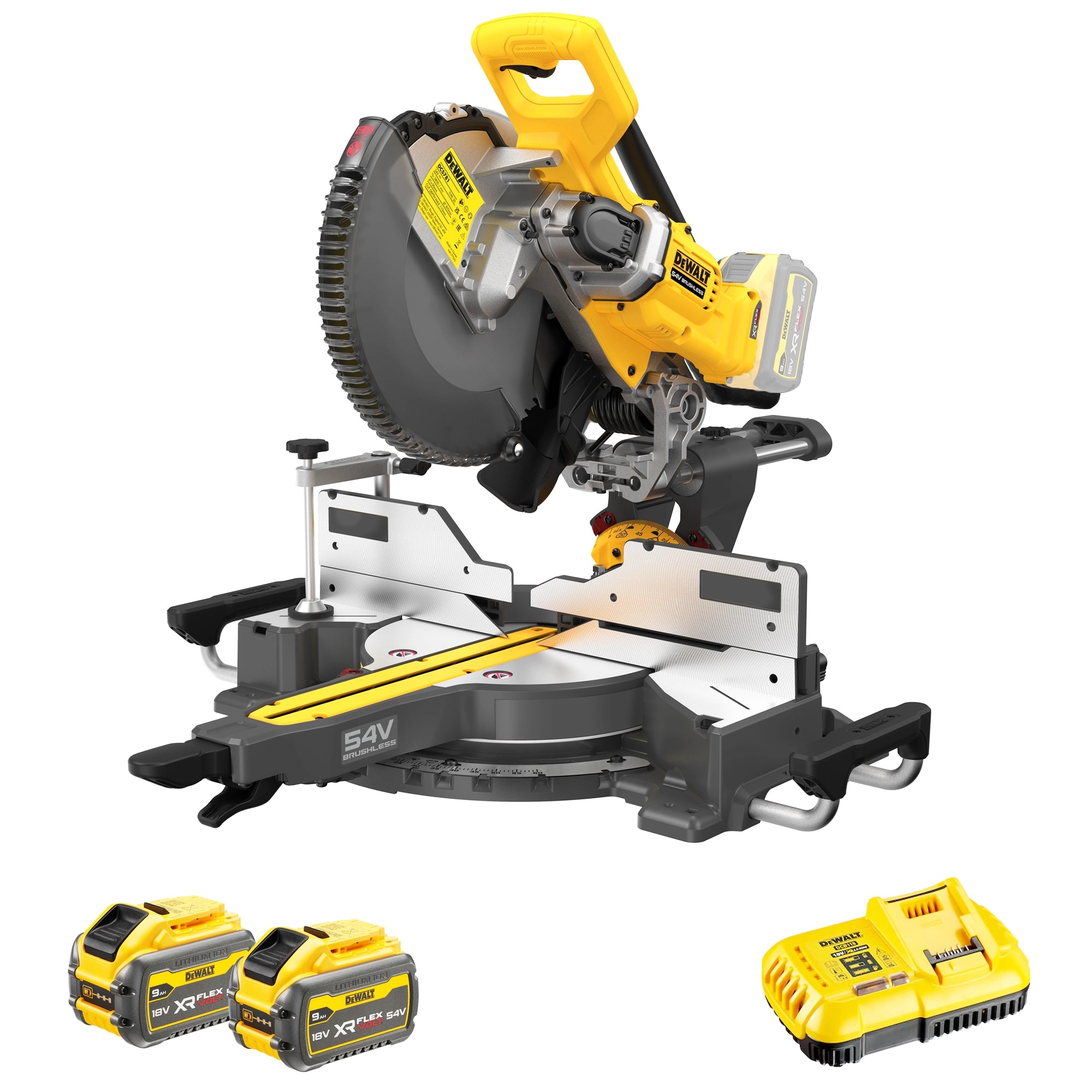 Troncatrice Dewalt DCS781X2-QW 54V 9Ah