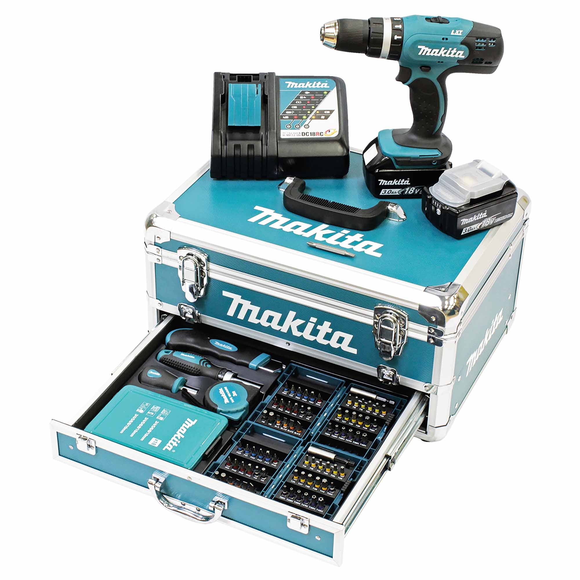 Trapano Avvitatore Makita DHP453RFX2 18V 3Ah