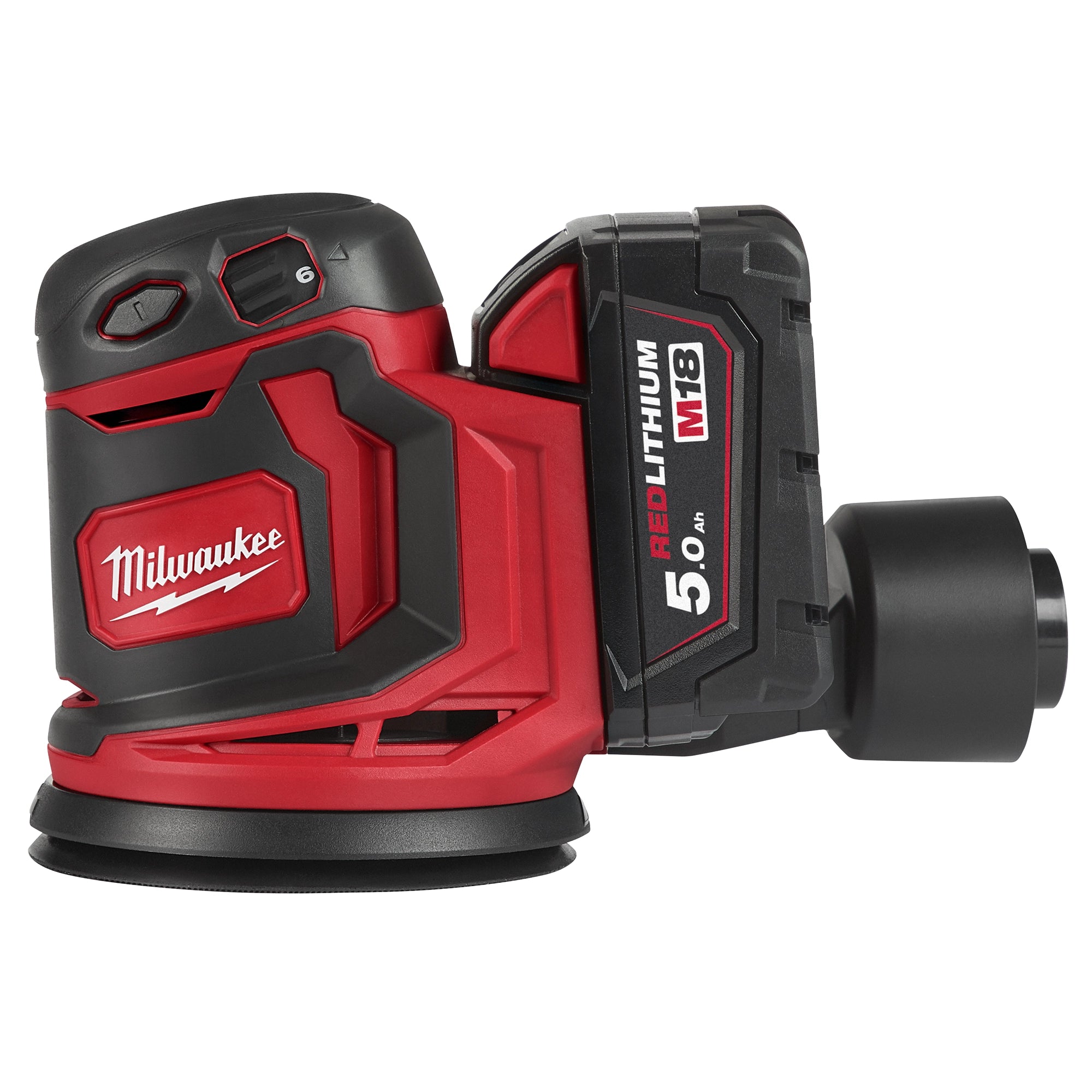 Levigatrice Rotorbitale Milwaukee M18 BOS125-502B 18V 5Ah