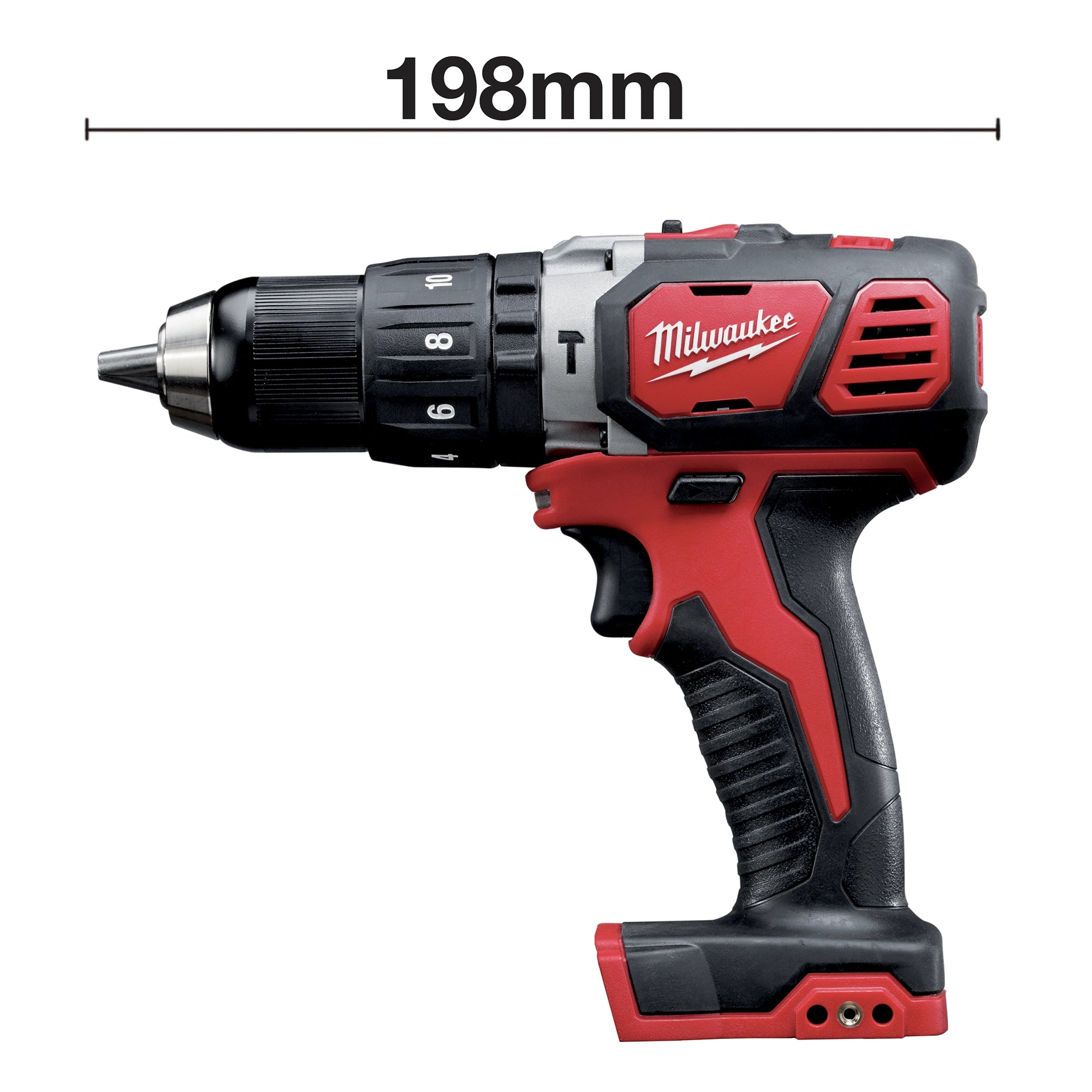 Trapano con percussione Milwaukee M18 BPD-202C 18V 2Ah