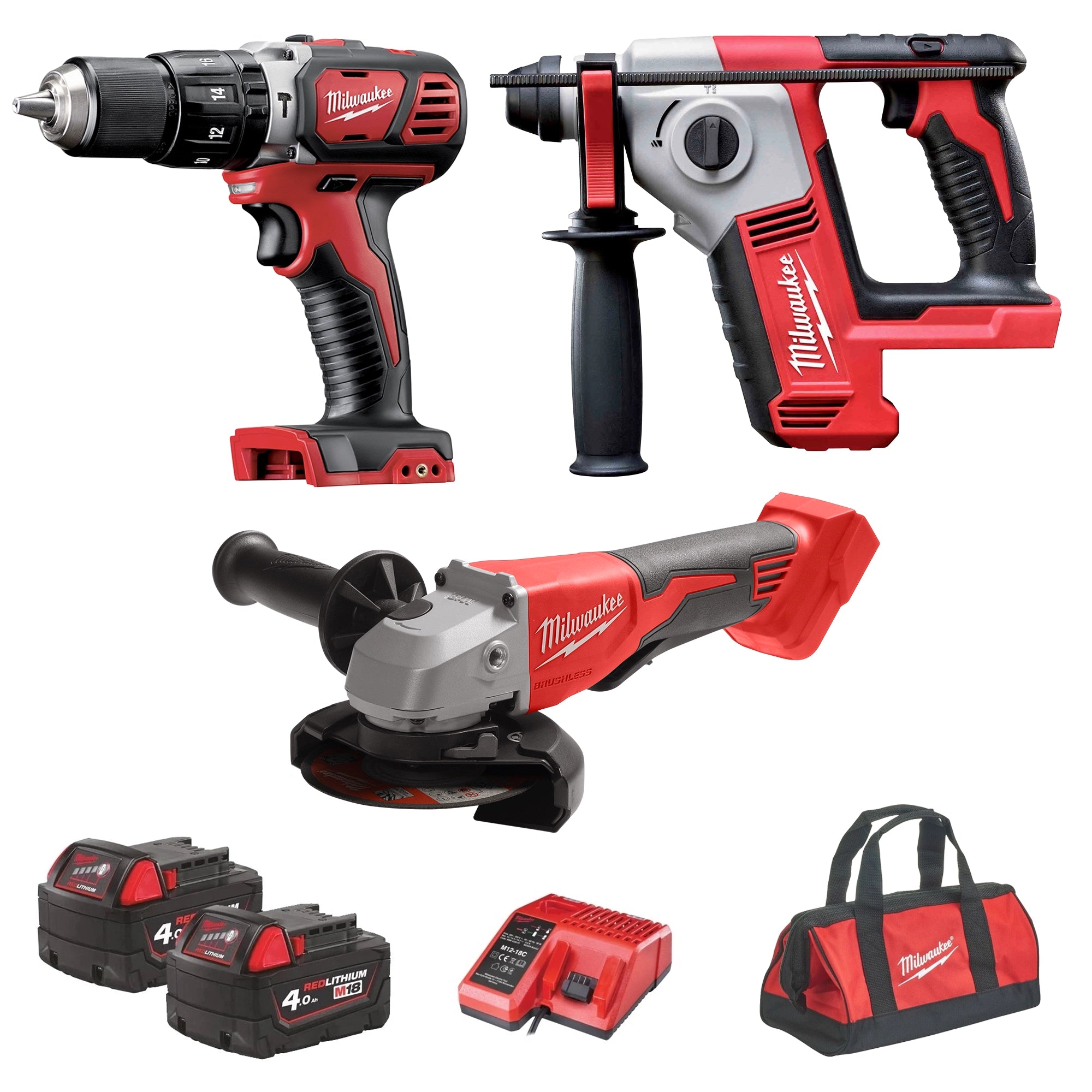 Kit Milwaukee M18 BPP3D-543 18V 4Ah