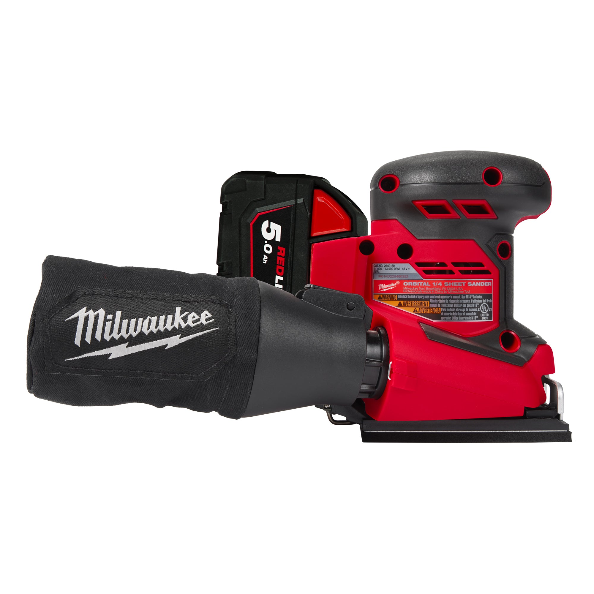 Milwaukee M18 BQS-502B Pander