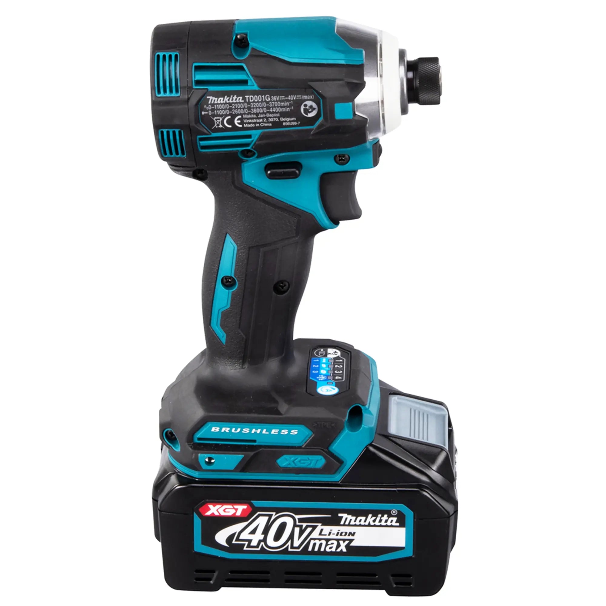 Avvitatore a impulsi Makita TD001GM201 40V 4Ah