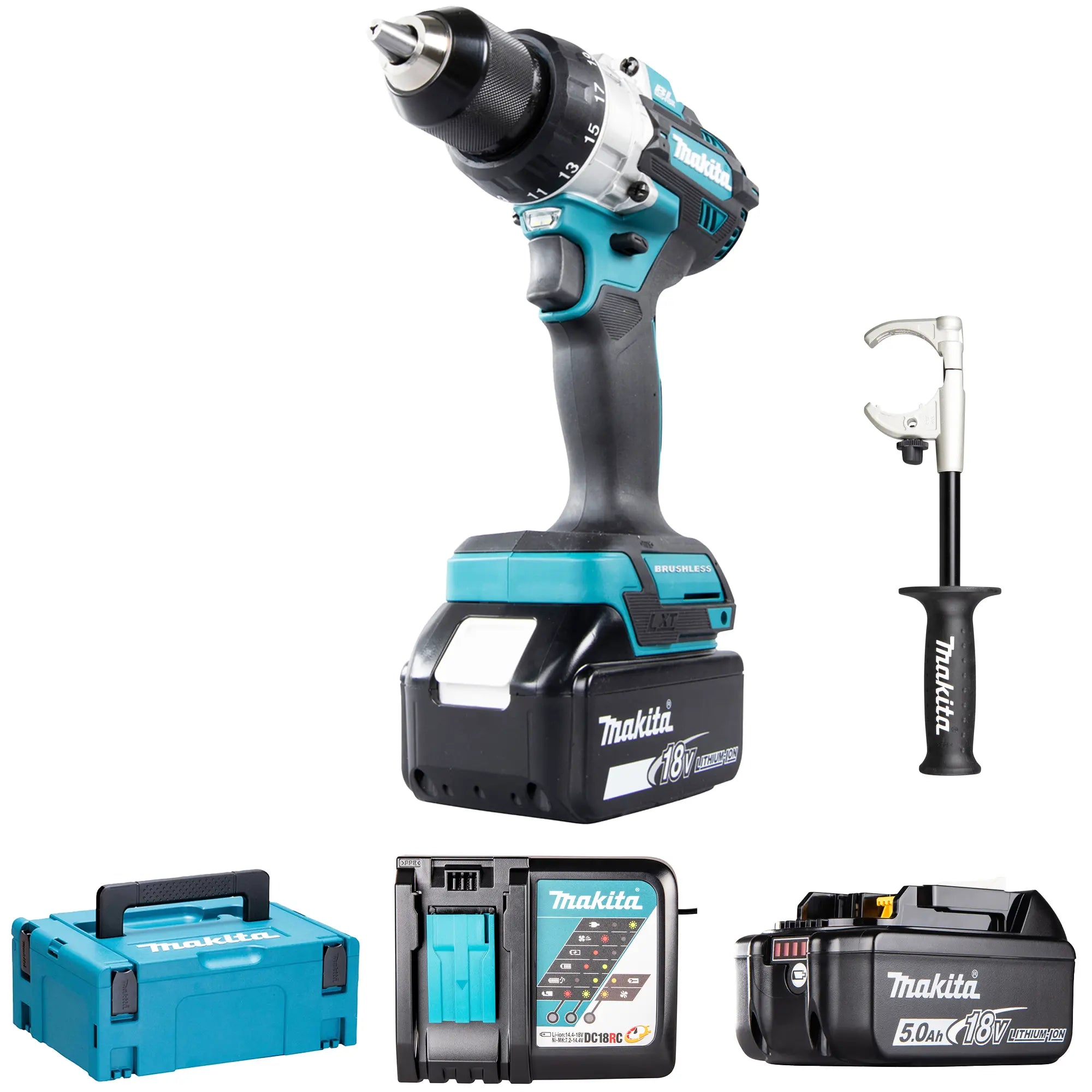 Trapano Avvitatore Makita DHP486RTJ 18V 5Ah