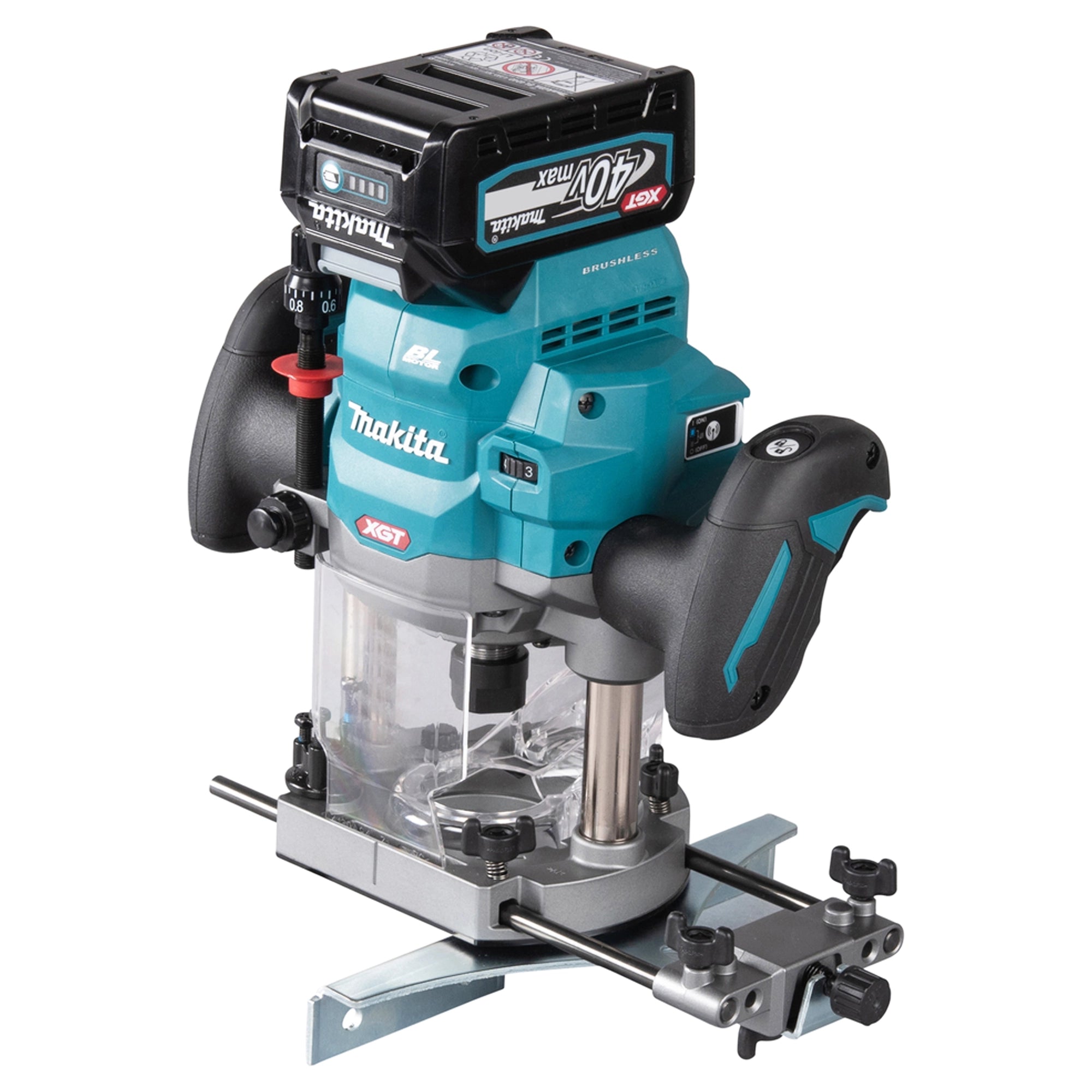 Fresatrice verticale Makita RP001GM201 40V 4Ah