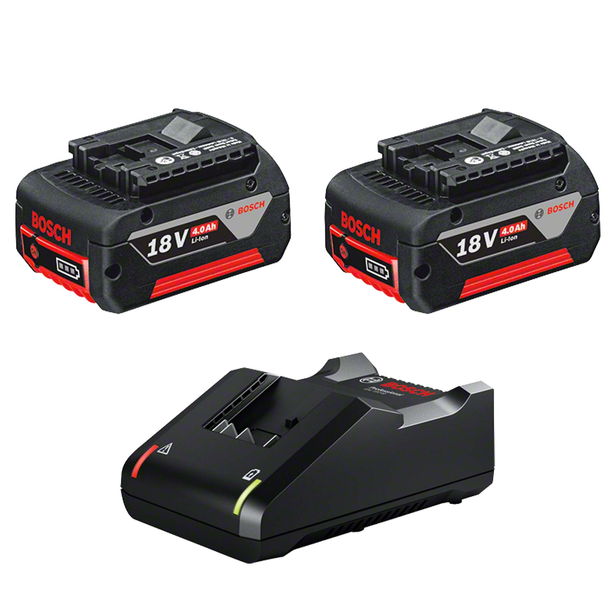 Kit batterie Bosch 2x18V 4Ah