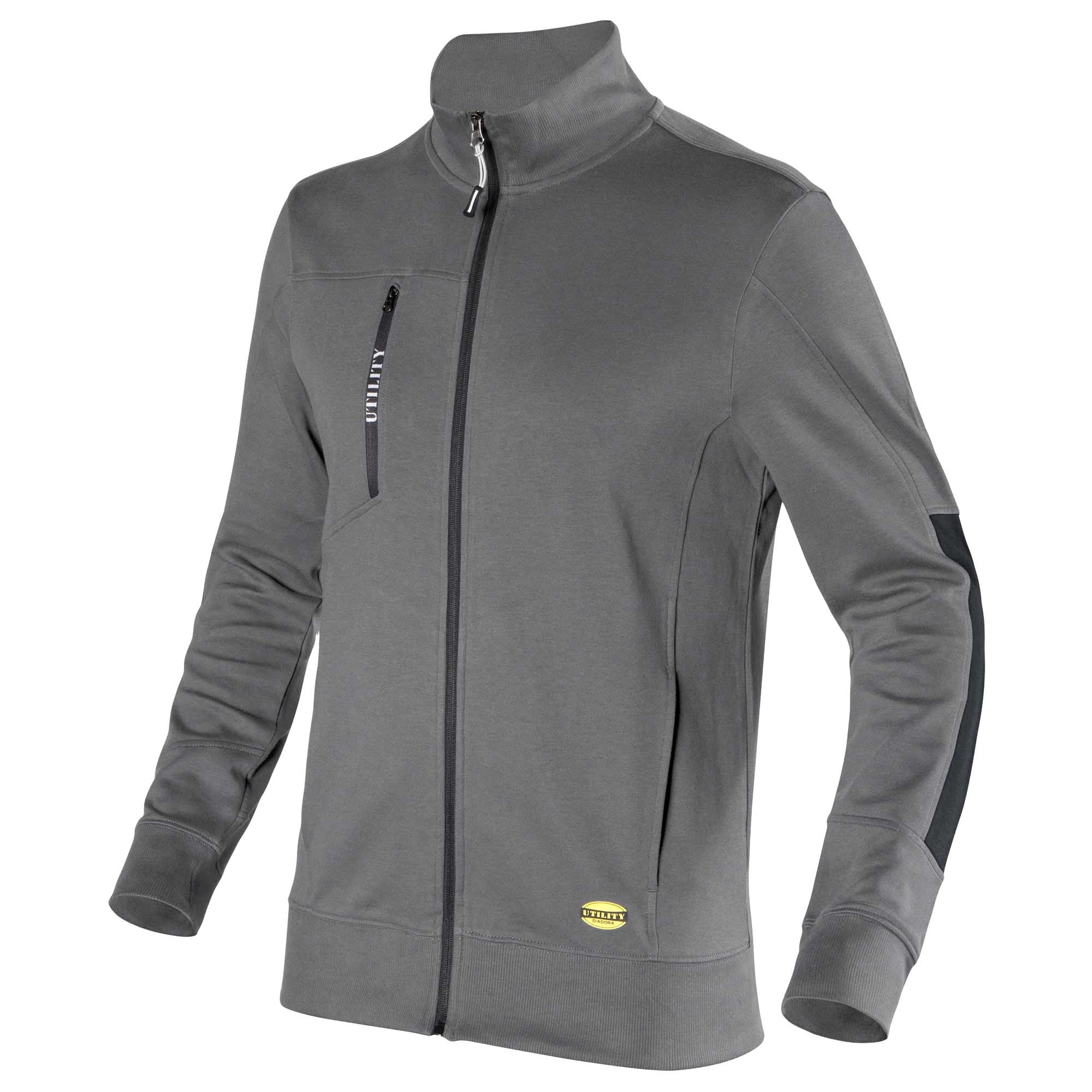 Felpa Diadora Sweatshirt Zip Litework