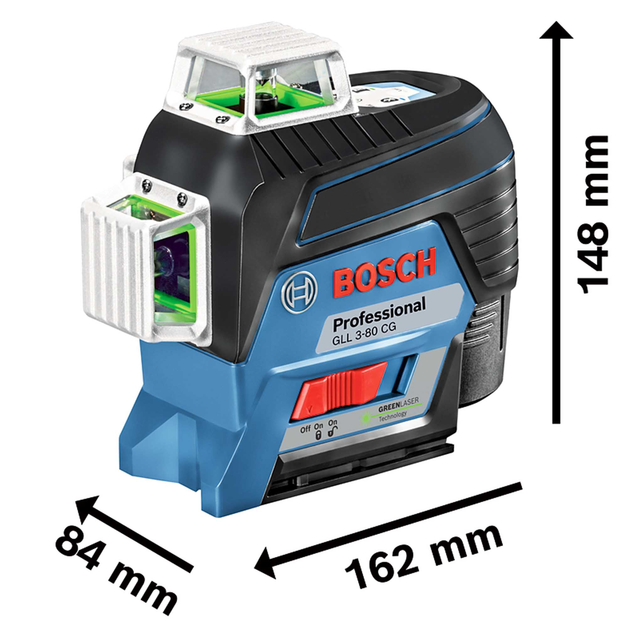 Livella Laser Bosch GLL 3-80 CG L-Boxx