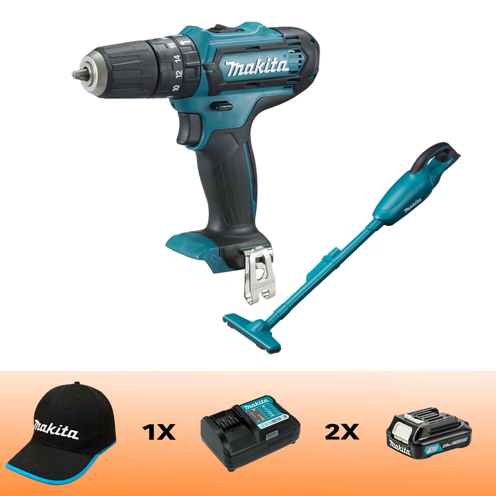 Trapano Makita CLX214SAX2