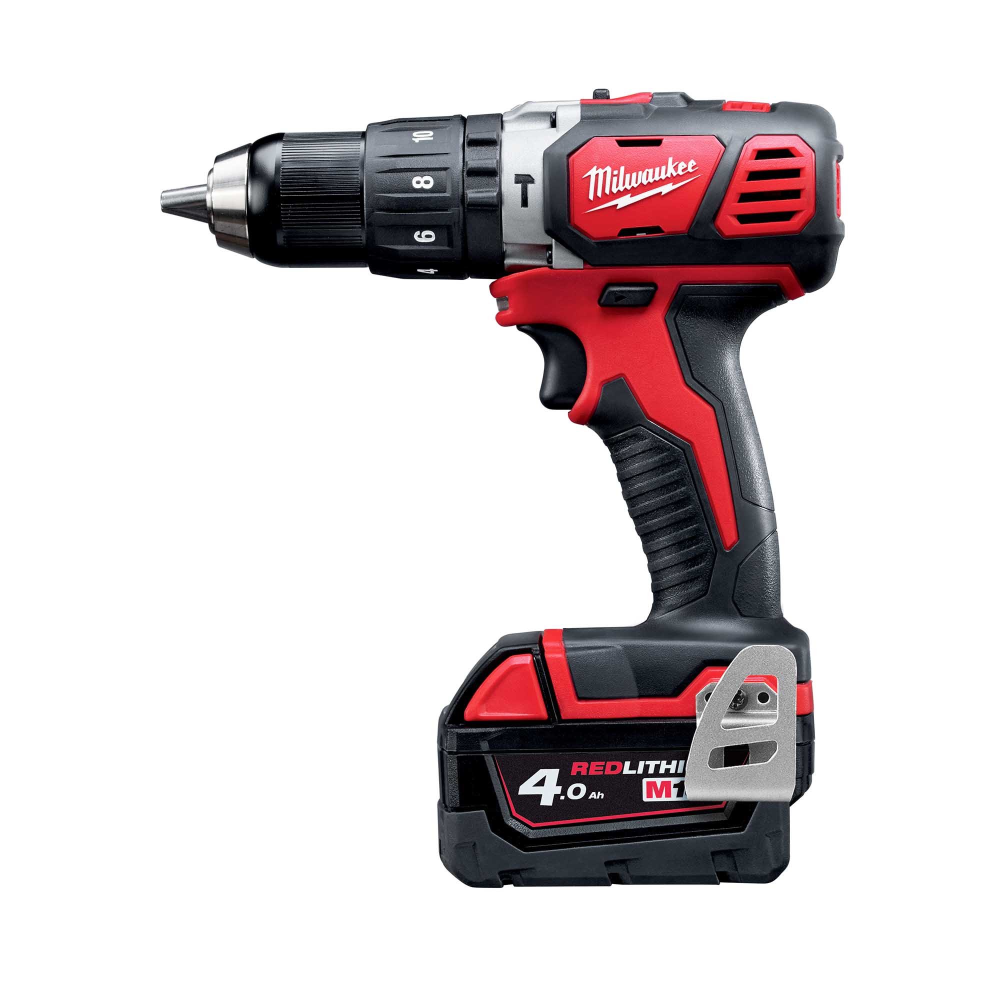 Trapano con percussione Milwaukee M18 BPD-403C 18V 4Ah