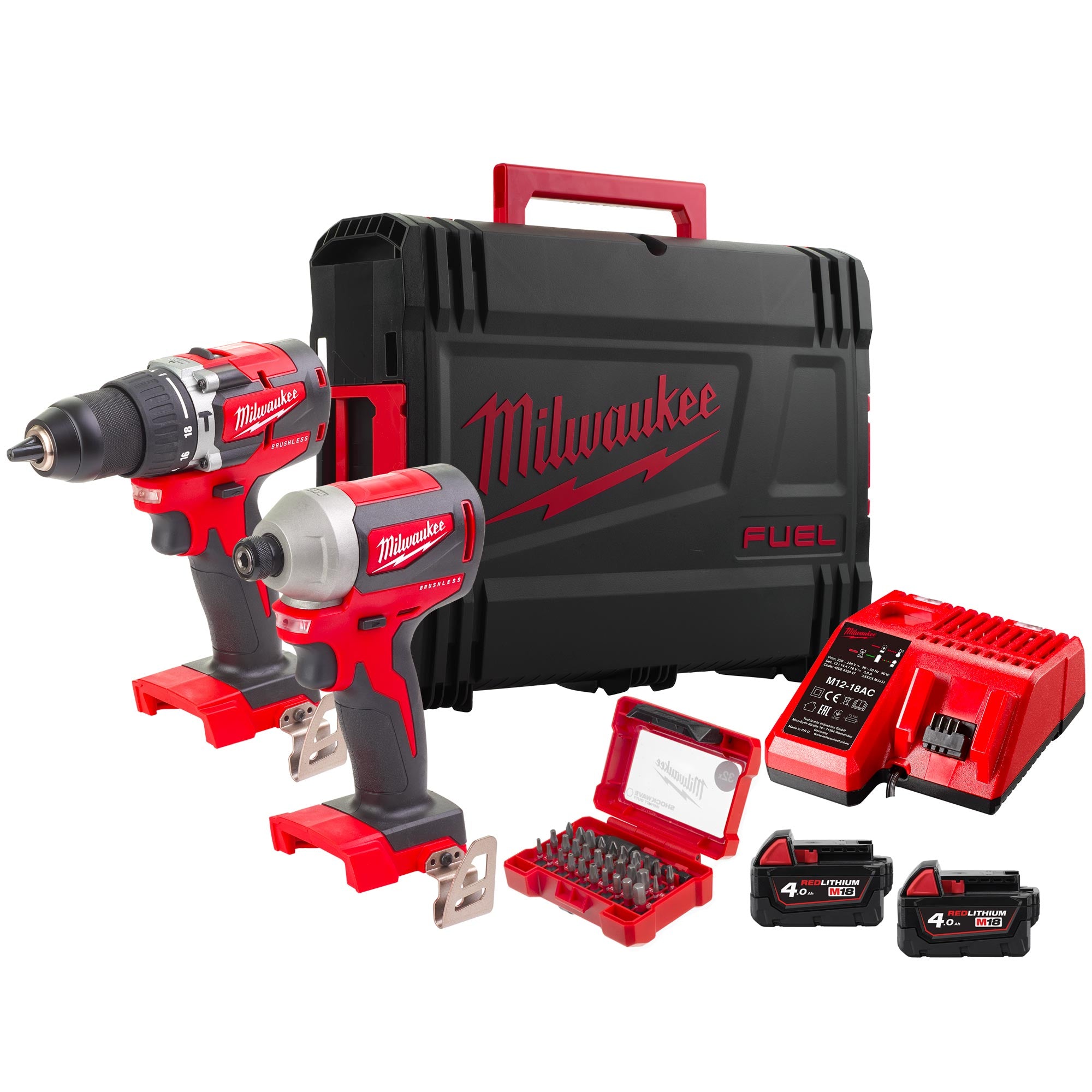 Kit Power Pack Milwaukee M18 CBLPP2A-402CO