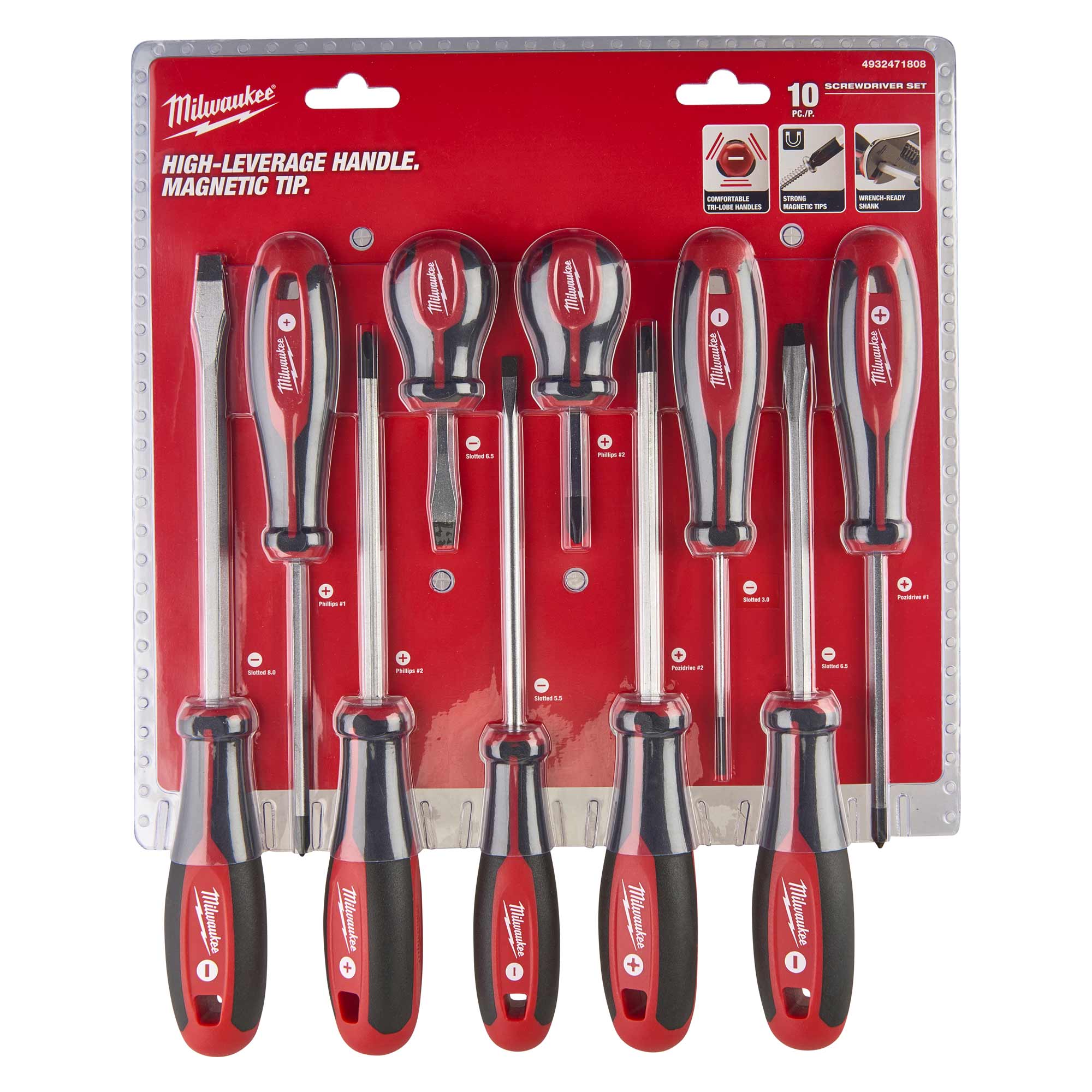 Set Cacciaviti Milwaukee 12 pz