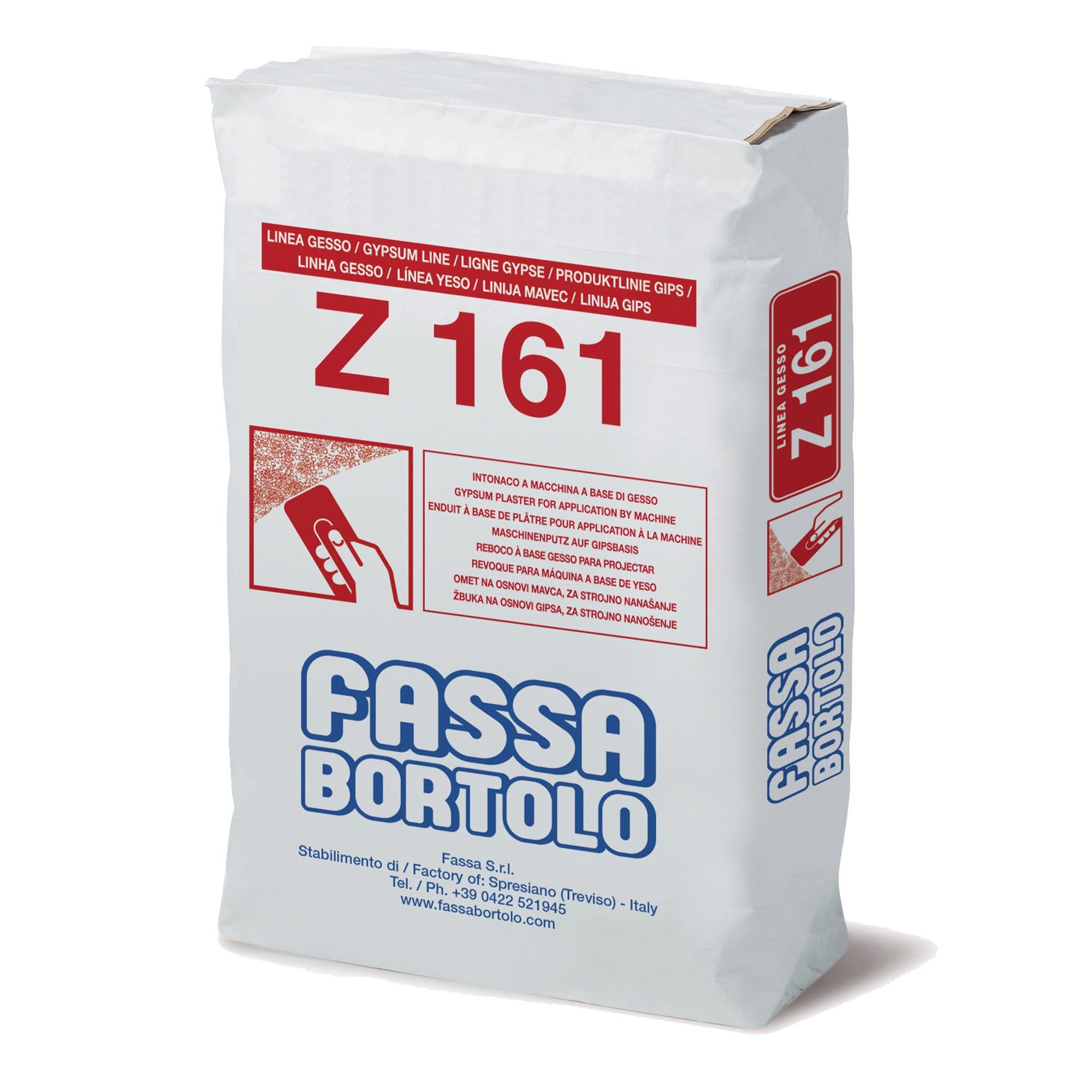 Intonaco Antincendio Fassa Z161 25kg